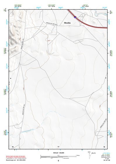 34107NE Page 5 Acoma Pueblo Topo Preview 1