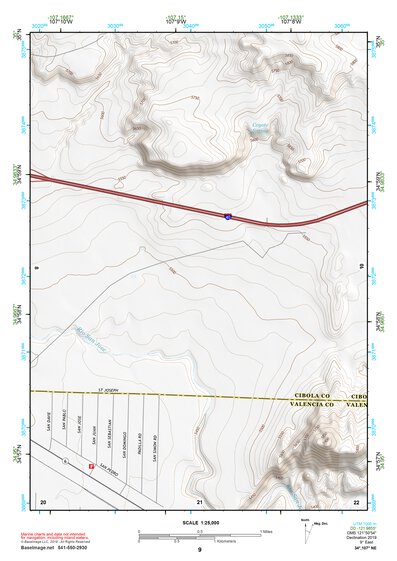 34107NE Page 9 Acoma Pueblo Topo Preview 1