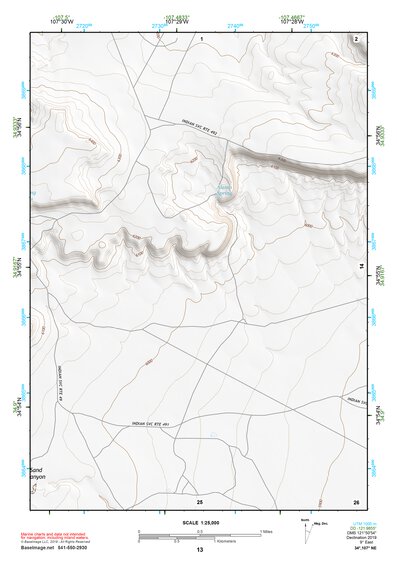 34107NE Page 13 Acoma Pueblo Topo Preview 1