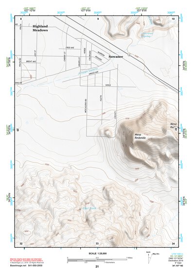 34107NE Page 21 Acoma Pueblo Topo Preview 1