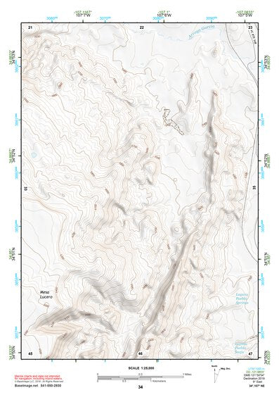 34107NE Page 34 Acoma Pueblo Topo Preview 1