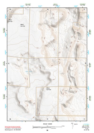 34107NE Page 58 Acoma Pueblo Topo Preview 1