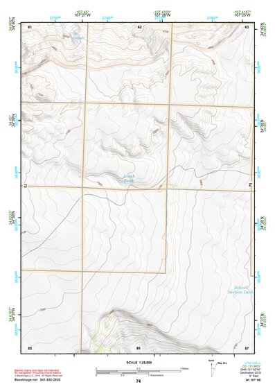 34107NE Page 74 Acoma Pueblo Topo Preview 1