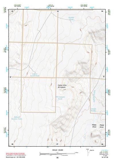 34107NE Page 75 Acoma Pueblo Topo Preview 1