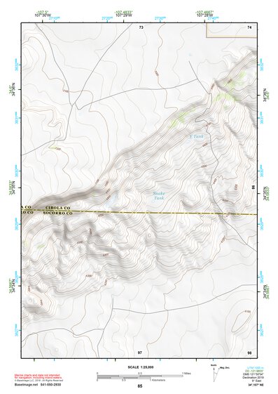 34107NE Page 85 Acoma Pueblo Topo Preview 1