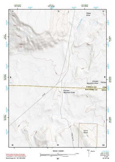 34107NE Page 87 Acoma Pueblo Topo Preview 1