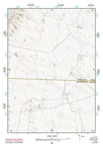 34107NE Page 90 Acoma Pueblo Topo Preview 1