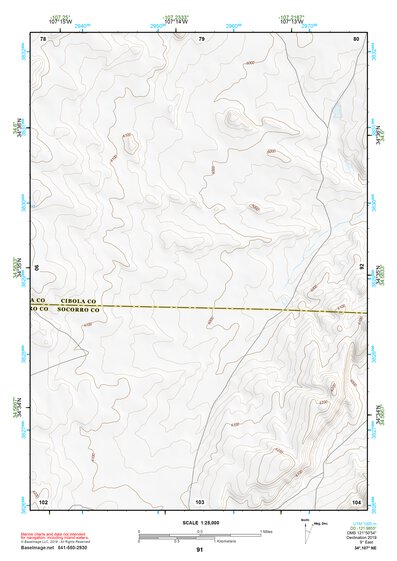 34107NE Page 91 Acoma Pueblo Topo Preview 1