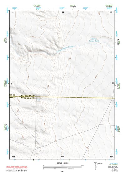 34107NE Page 94 Acoma Pueblo Topo Preview 1