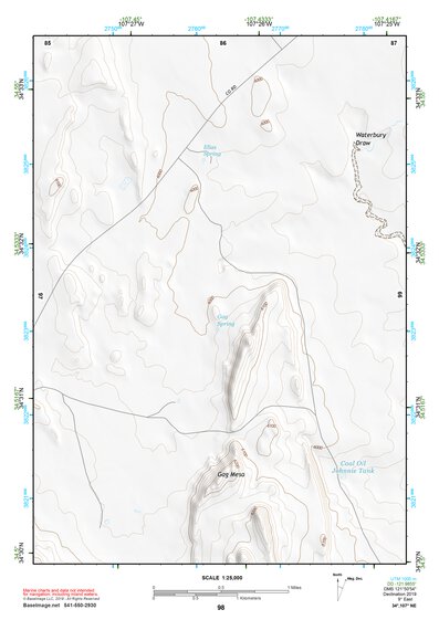 34107NE Page 98 Acoma Pueblo Topo Preview 1