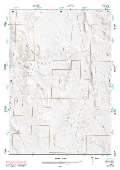 34107NE Page 100 Acoma Pueblo Topo Preview 1