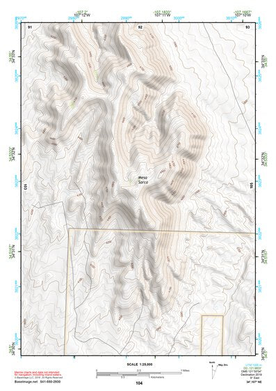 34107NE Page 104 Acoma Pueblo Topo Preview 1