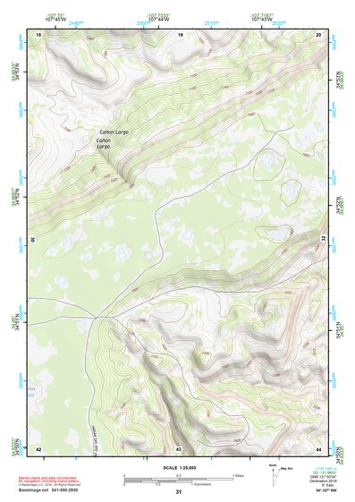 34107NW Page 31 Acoma Pueblo Topo Preview 1