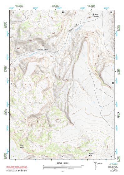 34107NW Page 33 Acoma Pueblo Topo Preview 1