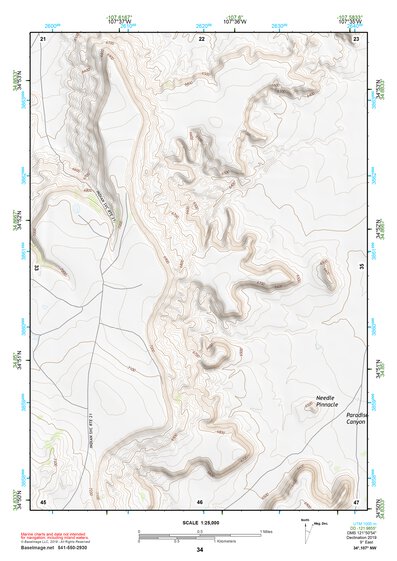 34107NW Page 34 Acoma Pueblo Topo Preview 1