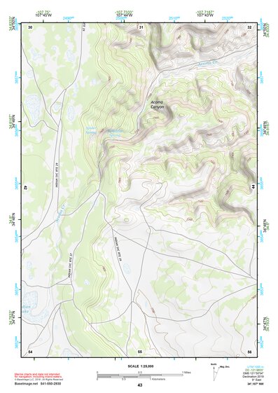 34107NW Page 43 Acoma Pueblo Topo Preview 1