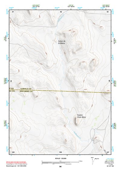 34107NW Page 94 Acoma Pueblo Topo Preview 1