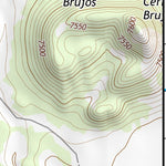 34108NE Page 75 Fence Lake Topo Preview 3