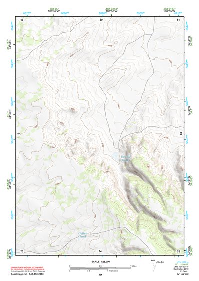 34108NW Page 62 Fence Lake Topo Preview 1