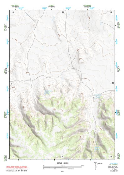34108NW Page 63 Fence Lake Topo Preview 1