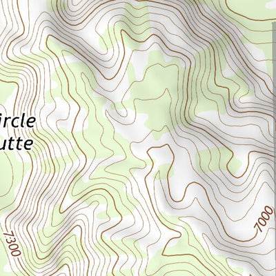 34108NW Page 77 Fence Lake Topo Preview 3