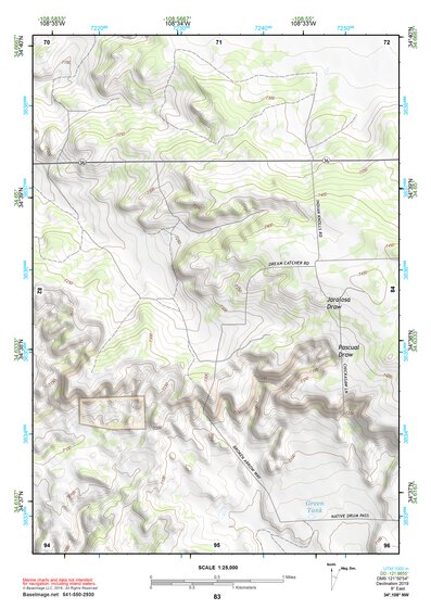 34108NW Page 83 Fence Lake Topo Preview 1