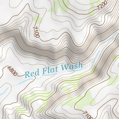 34108NW Page 88 Fence Lake Topo Preview 3