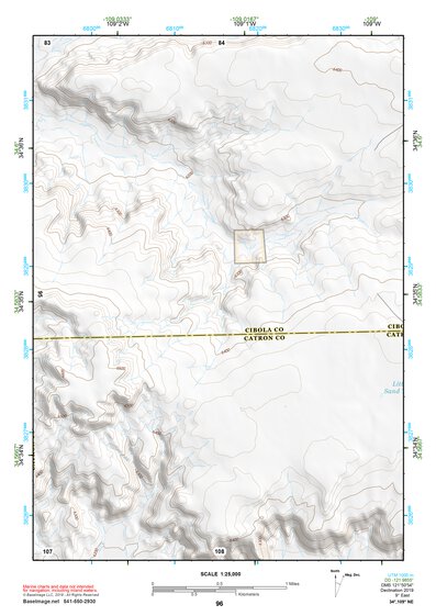 34109NE Page 96 Saint Johns Topo Preview 1