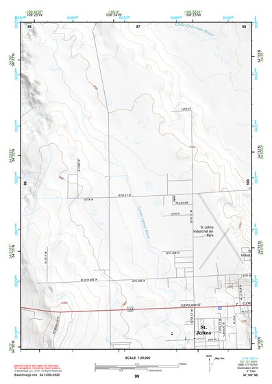 34109NE Page 99 Saint Johns Topo Preview 1