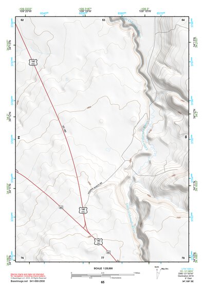 34109SE Page 65 Springerville Topo Preview 1