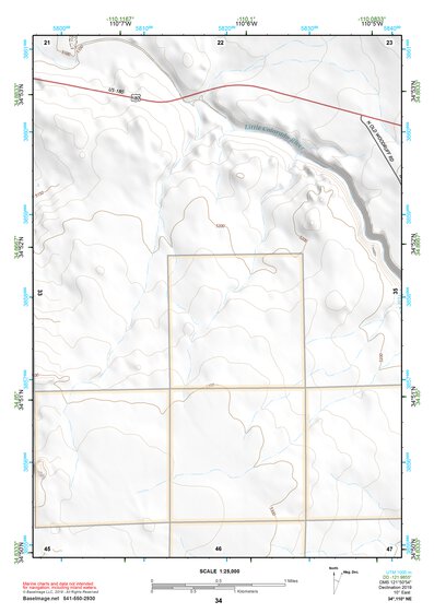 34110NE Page 34 Holbrook Topo Preview 1