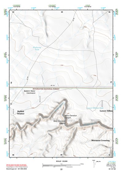 34110NW Page 77 Holbrook Topo Preview 1