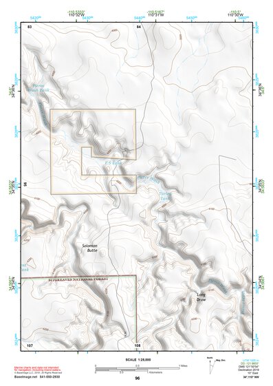 34110NW Page 96 Holbrook Topo Preview 1
