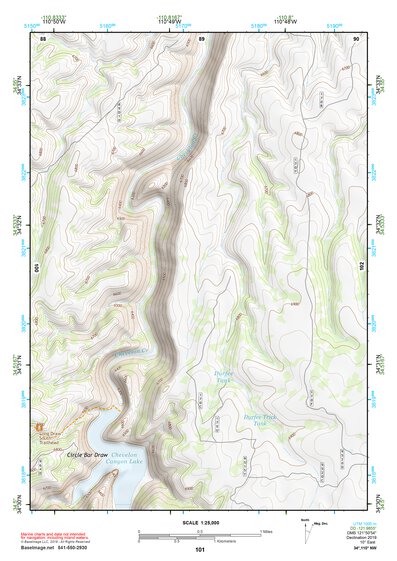 34110NW Page 101 Holbrook Topo Preview 1