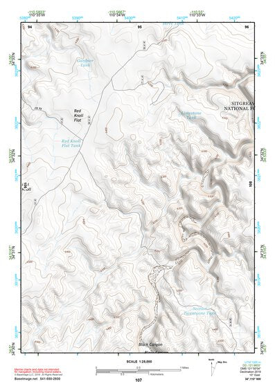 34110NW Page 107 Holbrook Topo Preview 1