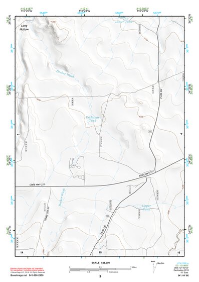 34110SE Page 3 Show Low Topo Preview 1