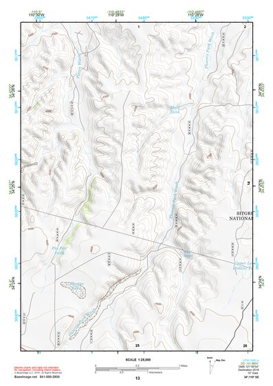 34110SE Page 13 Show Low Topo Preview 1