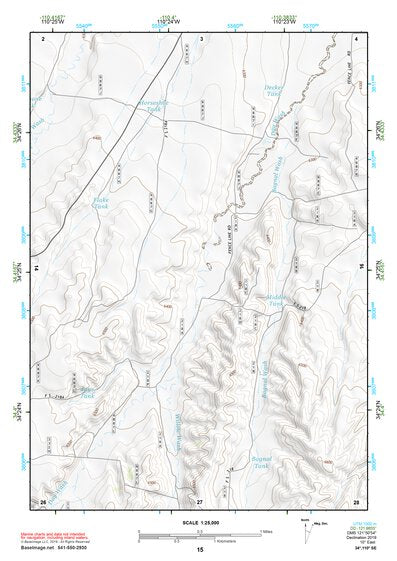 34110SE Page 15 Show Low Topo Preview 1
