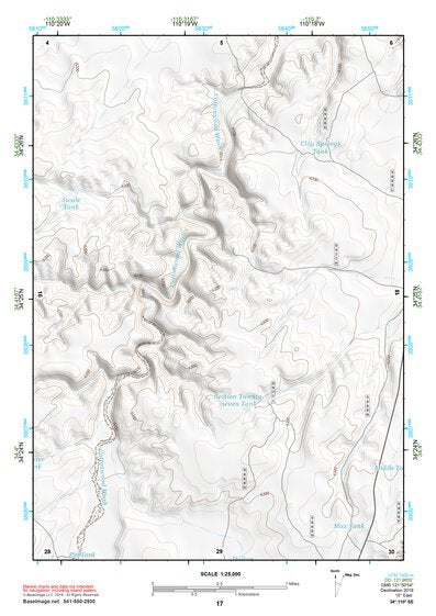 34110SE Page 17 Show Low Topo Preview 1