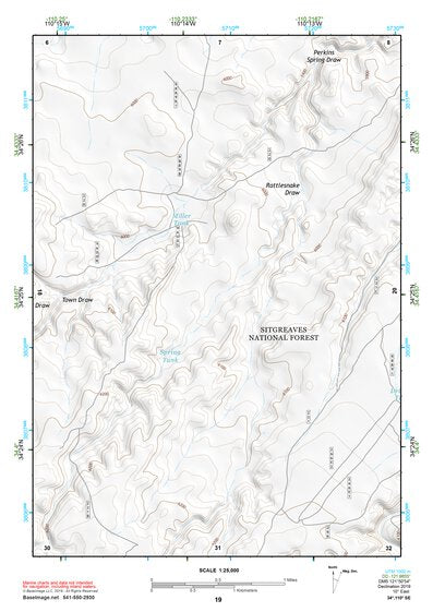 34110SE Page 19 Show Low Topo Preview 1