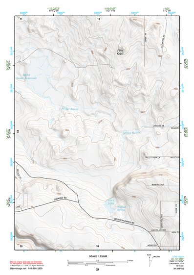 34110SE Page 24 Show Low Topo Preview 1