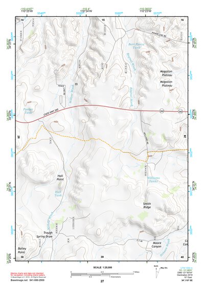 34110SE Page 27 Show Low Topo Preview 1