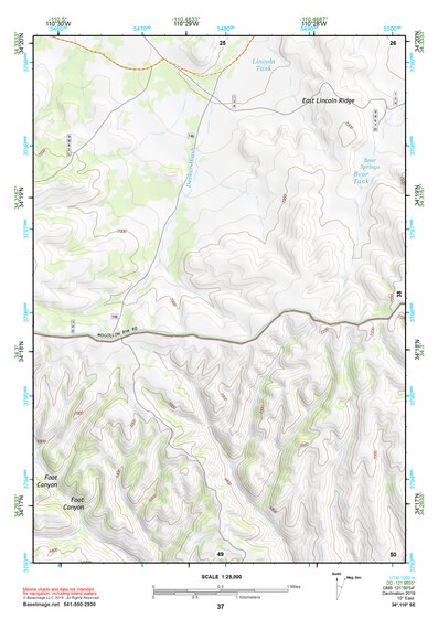 34110SE Page 37 Show Low Topo Preview 1