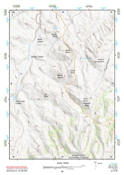 34110SE Page 41 Show Low Topo Preview 1