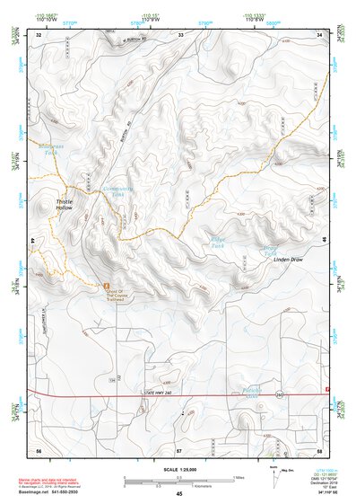 34110SE Page 45 Show Low Topo Preview 1