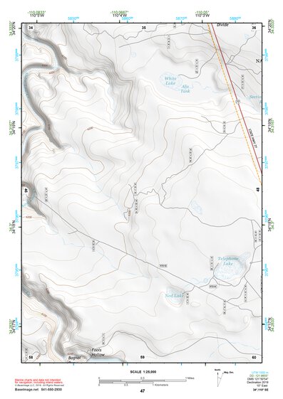 34110SE Page 47 Show Low Topo Preview 1
