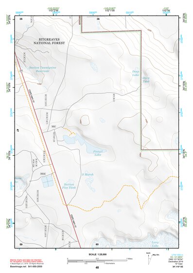 34110SE Page 48 Show Low Topo Preview 1