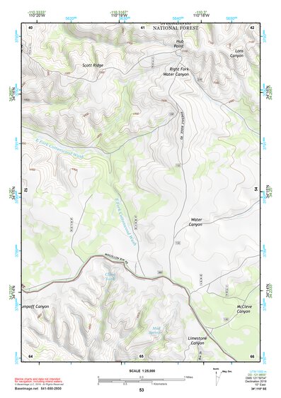 34110SE Page 53 Show Low Topo Preview 1
