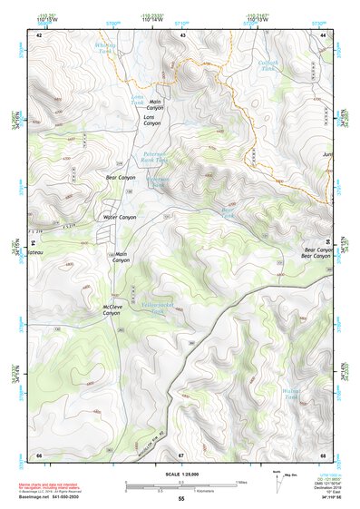 34110SE Page 55 Show Low Topo Preview 1