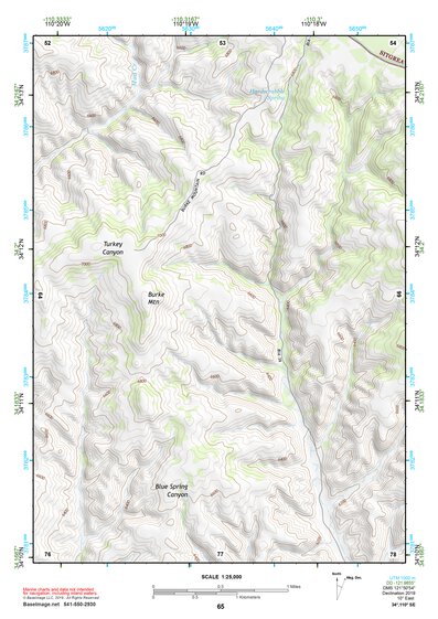 34110SE Page 65 Show Low Topo Preview 1